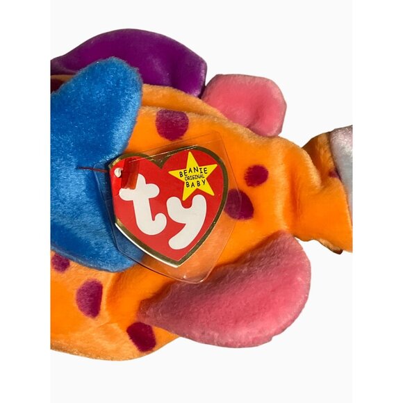 Ty Beanie Baby Lips Fish Plush Toy - Picture 2 of 12